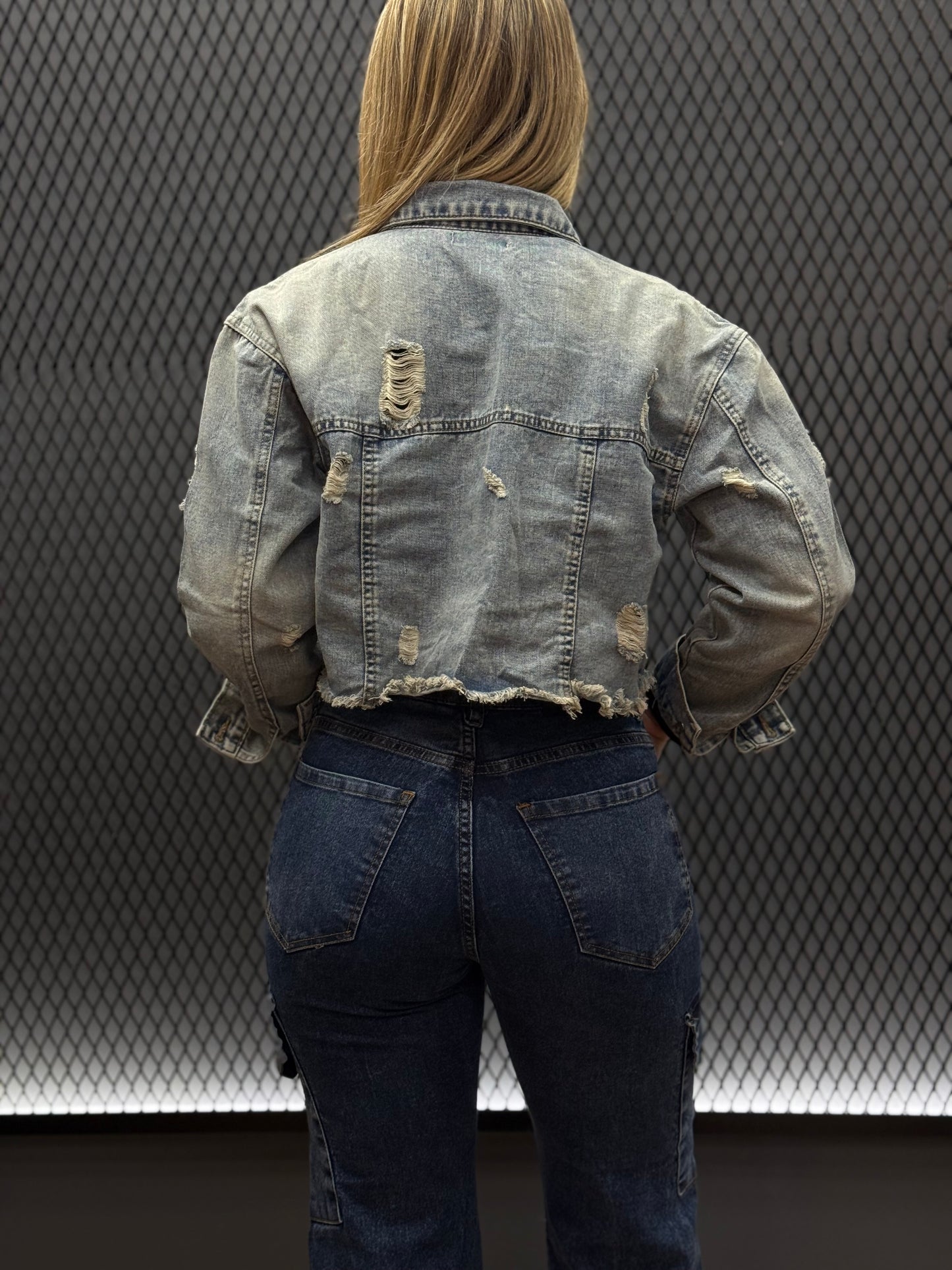 Campera Crop Jean